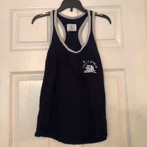 Navy California tank top
